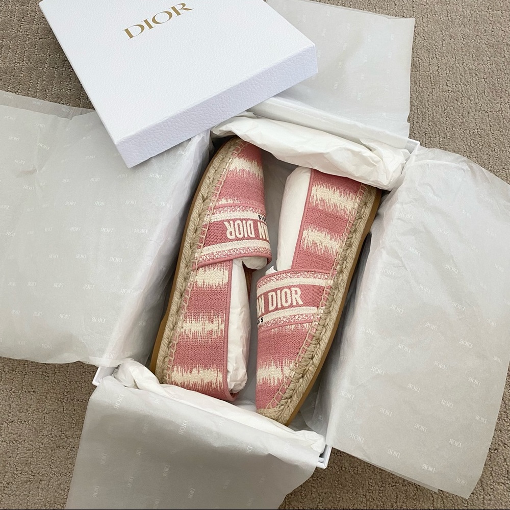 Dior Granville Espadrille Size 39 - Picture 8 of 9